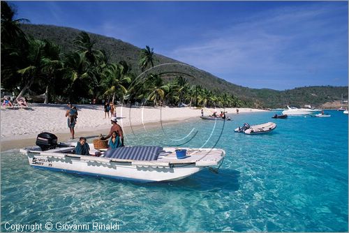 CARAIBI - ISOLE VERGINI BRITANNICHE - ISOLA DI JOST VAN DYKE - White Bay