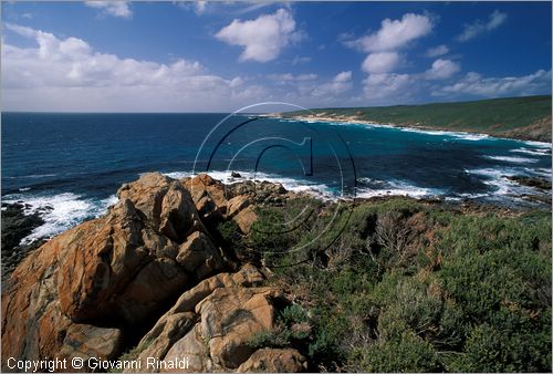 AUSTRALIA OCCIDENTALE - Cape Naturaliste - la costa presso Sugarloaf Rock