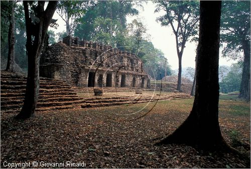 MEXICO - CHIAPAS - Selva Lacandona - Yaxchilan - Centro cerimoniale del VI-VII secolo d.C. nella Valle del fiume Usumacinta al confine con il Guatemala