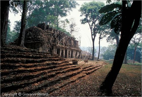 MEXICO - CHIAPAS - Selva Lacandona - Yaxchilan - Centro cerimoniale del VI-VII secolo d.C. nella Valle del fiume Usumacinta al confine con il Guatemala