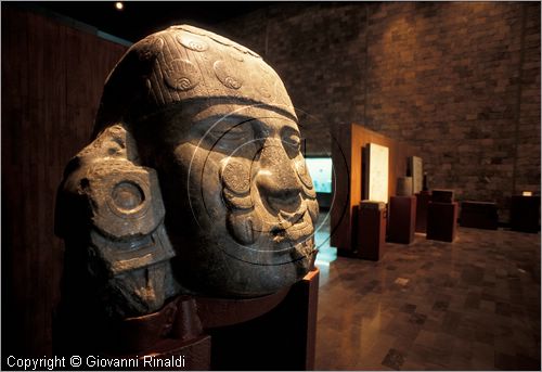 MEXICO - Citt del Messico - Museo Nazionale di Antropologia e di Storia - sezione dedicata alle culture precolombiane