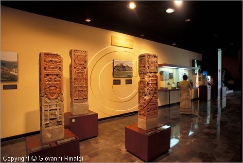 MEXICO - Citt del Messico - Museo Nazionale di Antropologia e di Storia - sezione dedicata alle culture precolombiane