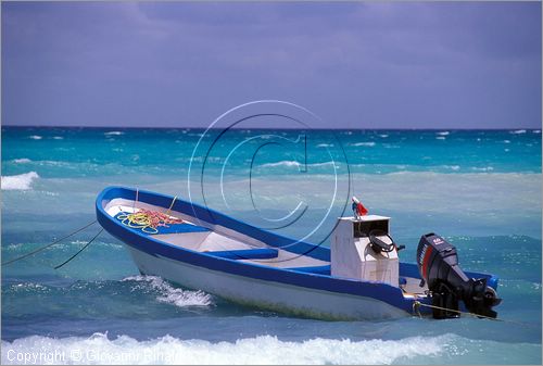 MEXICO - YUCATAN - Playa del Carmen - veduta della spiaggia