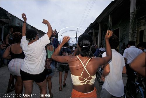 CUBA - Baracoa - festa popolare