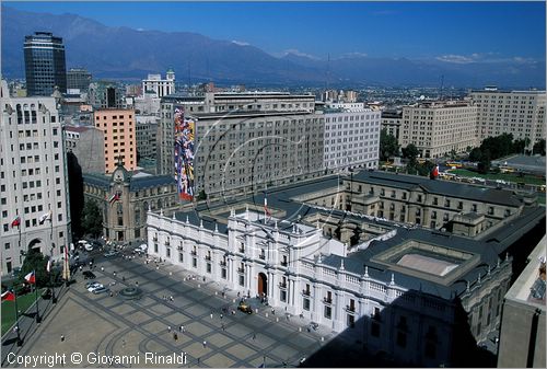 CILE - CHILE - Santiago del Cile - la Moneda