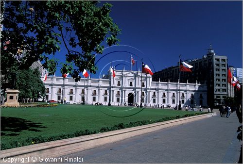 CILE - CHILE - Santiago del Cile - la Moneda