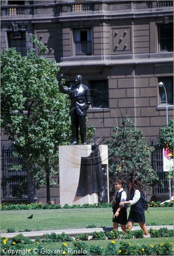 CILE - CHILE - Santiago del Cile - Plaza de la Constitucion