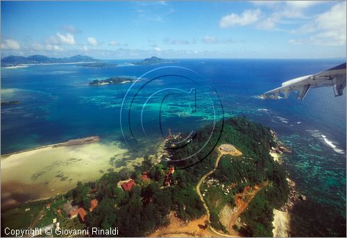 SEYCHELLES (Indian Ocean) - MAHE' ISLAND - veduta aerea