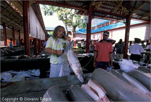 SEYCHELLES (Indian Ocean) - MAHE' ISLAND - Victoria - Mercato del pesce