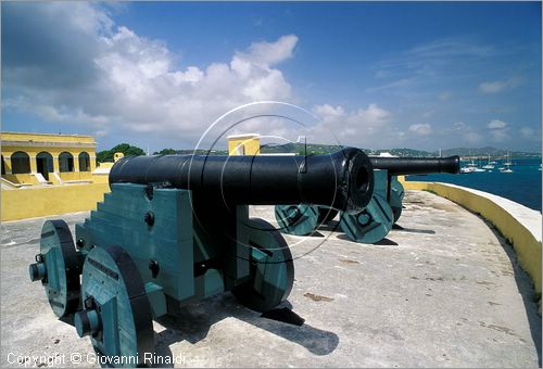 CARAIBI - ISOLE VERGINI AMERICANE - ISOLA DI ST.CROIX - Christiansted - Fort Christianssvaern