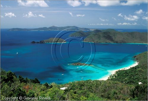 CARAIBI - ISOLE VERGINI AMERICANE - ISOLA DI ST.JOHN - Peter Bay, Maho Bay e Francis Bay