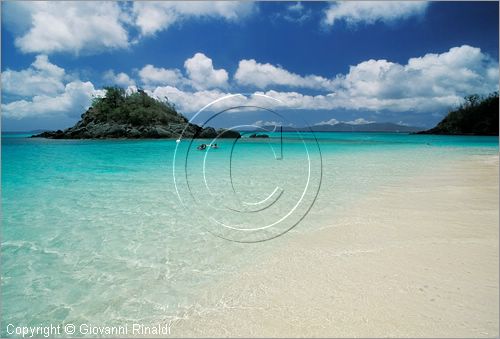 CARAIBI - ISOLE VERGINI AMERICANE - ISOLA DI ST.JOHN - Trunk Bay