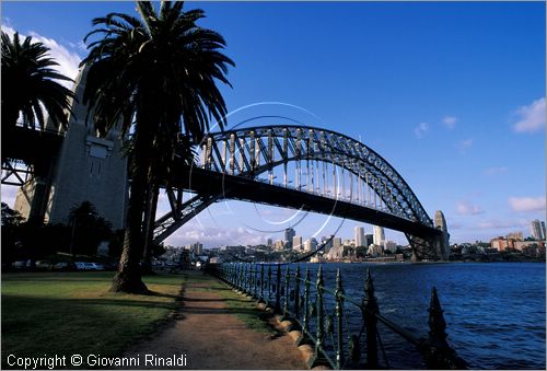 AUSTRALIA - SYDNEY - Harbour Bridge - veduta da The Rocks