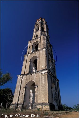 CUBA - (Trinidad) - Valle di San Luis - Manaca Iznaga - Torre de Manaca (ex zuccherificio)