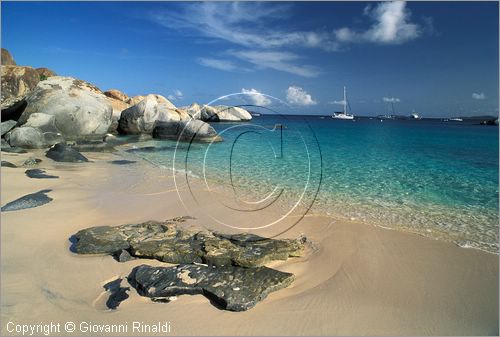 CARAIBI - ISOLE VERGINI BRITANNICHE - ISOLA DI VIRGIN GORDA - Devil's Bay